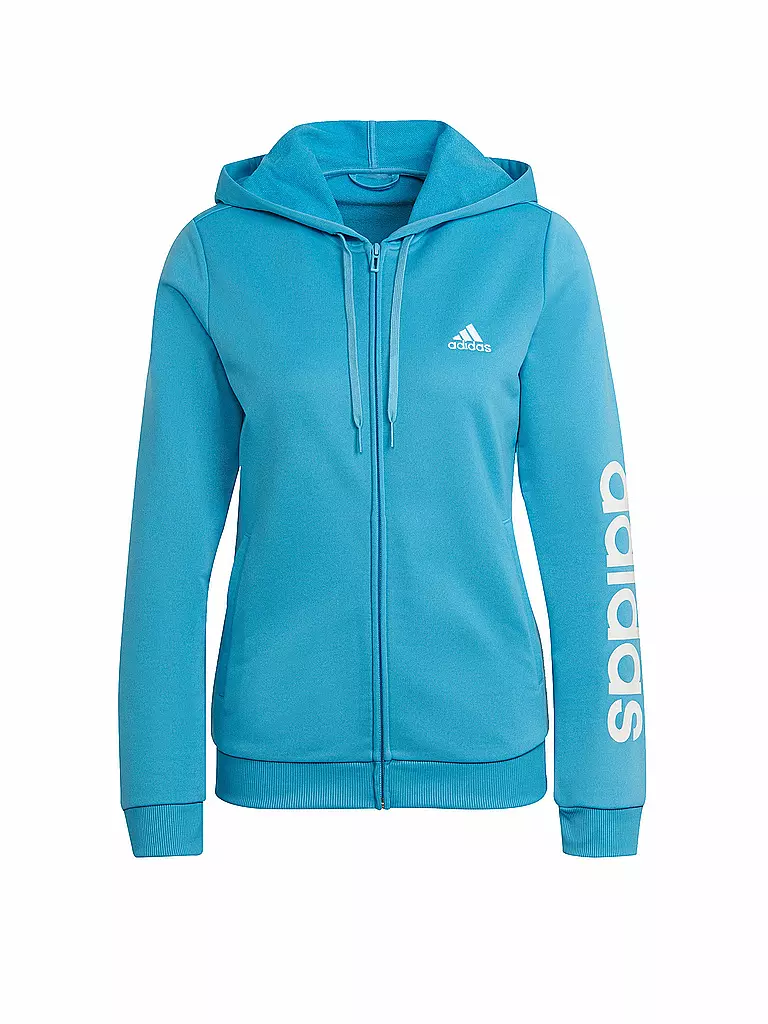 ADIDAS Damen Trainingsanzug blau